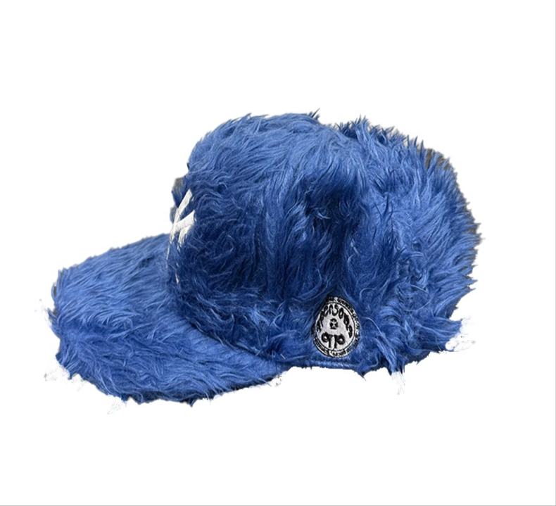 faúx fur blue