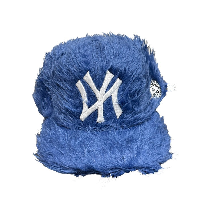 faúx fur blue